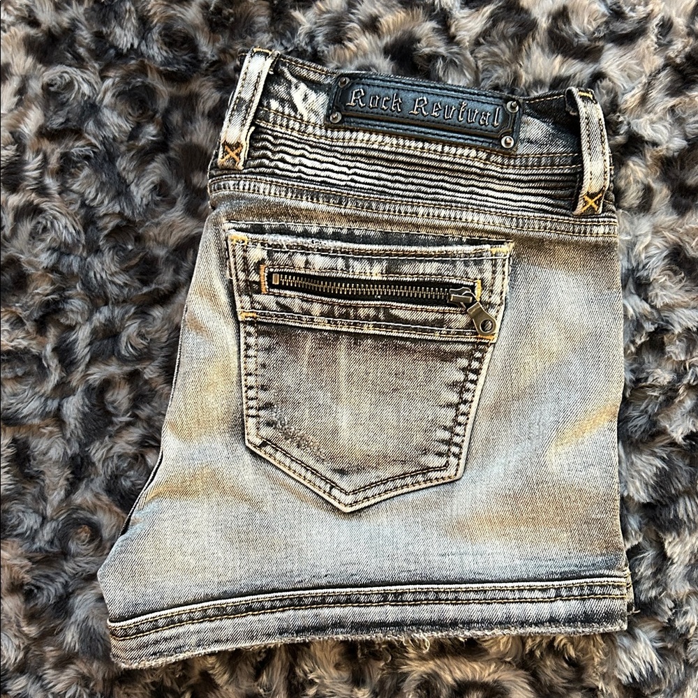 Rock revival Moto shorts NWT TAG SIZE 30